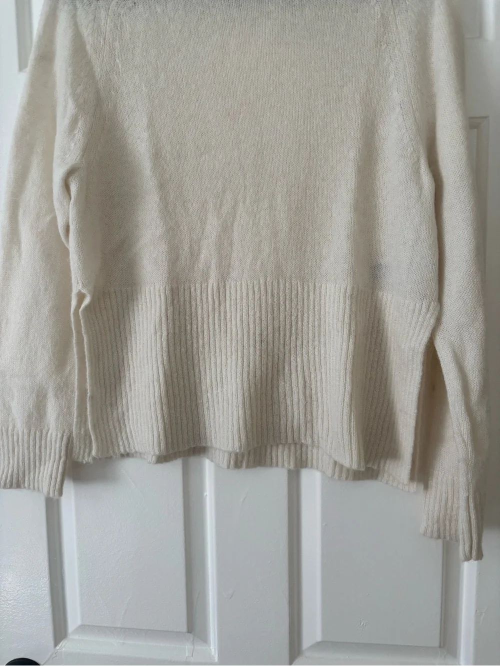 J.Crew Alpaca Blend Crewneck Sweater | Size Small | Ivory